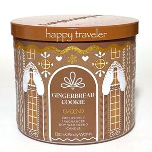 GINGERBREAD COOKIE 3 Wick Candle